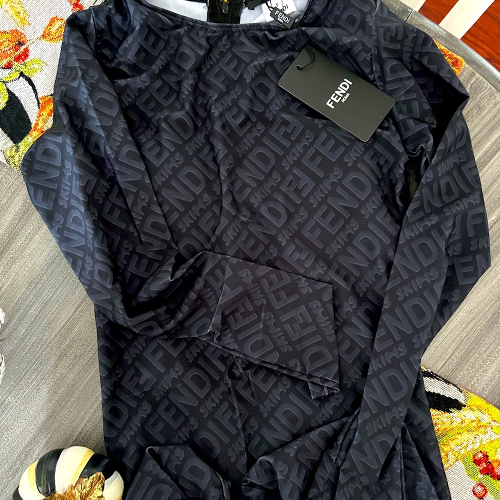 Fendi skims full body jump suit